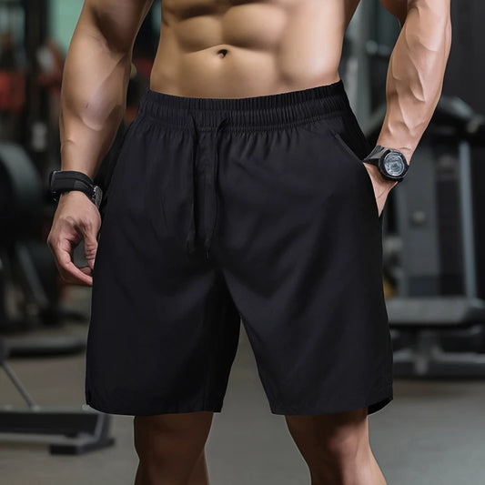 Unisex Athletic Shorts with Zippered Pockets - Summer Running Shorts
